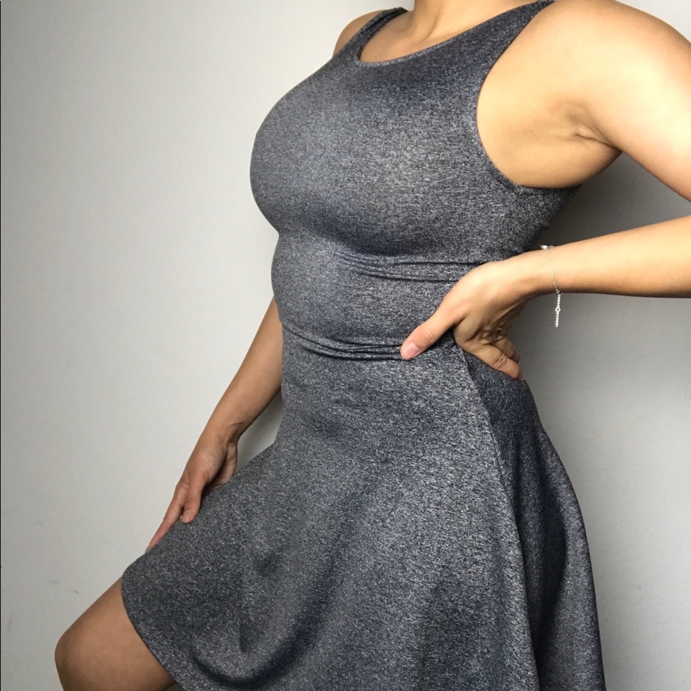 Basic grey dress